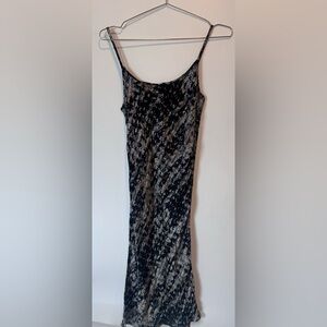 French Connection Monochrome Textured Dress